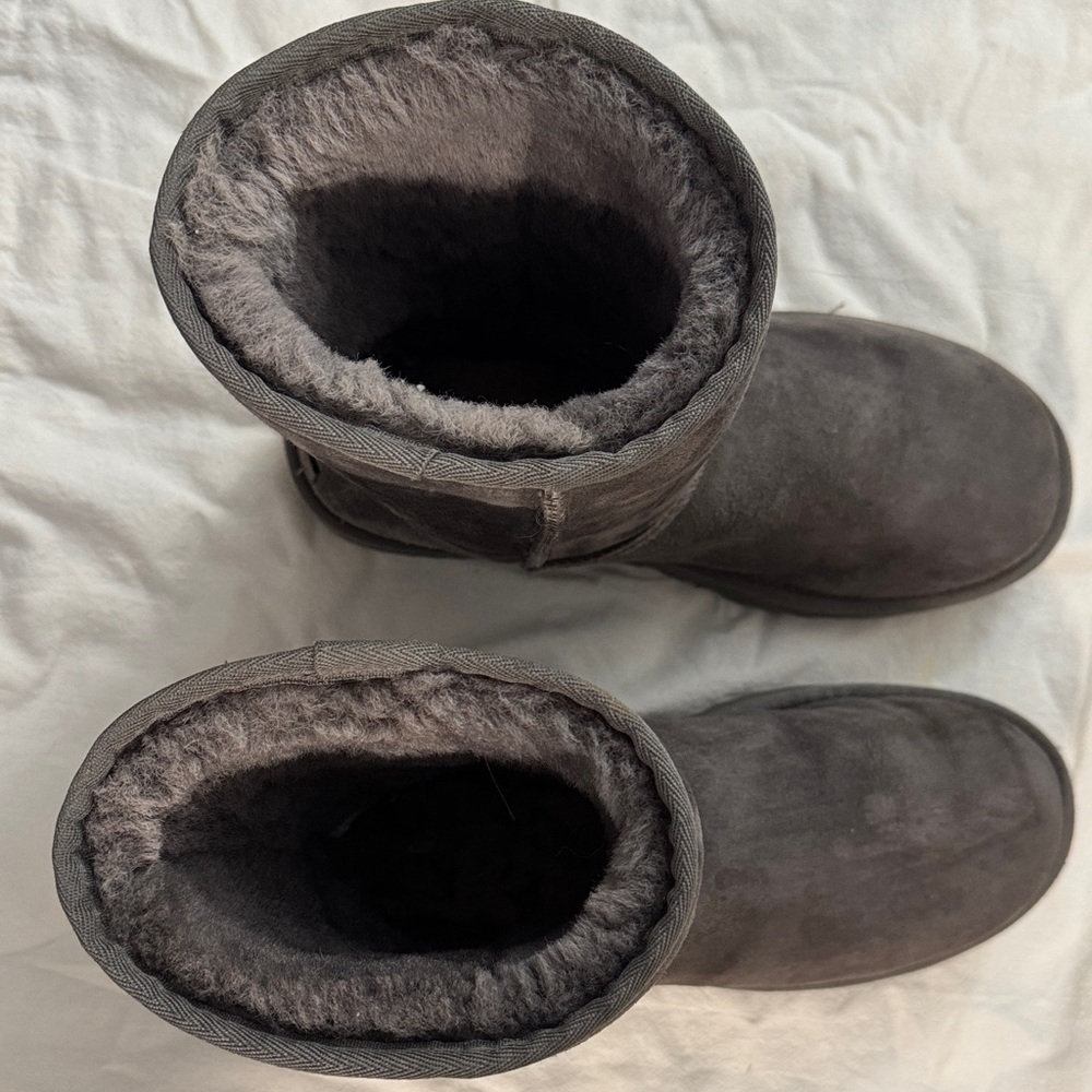 UGG Gray Suede Boots - Picture 5 of 9